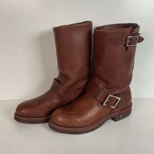 Red Wing Amber Engineer Harness Boots 4 Men’s | 5.5 Women’s Style 2991 Cork Sole